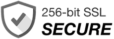 Secure 256-bit SSL Encryption